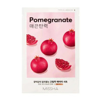 Mascarilla facial de tejido con granada Missha Airy Fit Pomegranate Sheet Mask 19 g