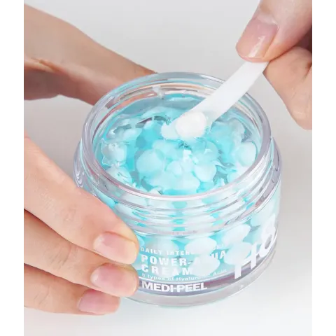 Crema lifting con cápsulas de péptidos MEDIPEEL Power Aqua Cream