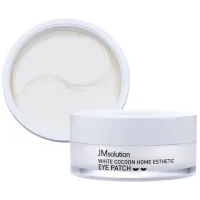 Parches rejuvenecedores con extracto de perla y capullo blanco - JMsolution Silky Cocoon Home Esthetic Eye Patch, 60 unidades