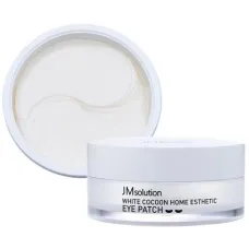 Parches rejuvenecedores con extracto de perla y capullo blanco - JMsolution Silky Cocoon Home Esthetic Eye Patch, 60 unidades