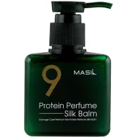 Bálsamo Proteico Perfumado Sin Enjuague para Cabello Dañado - Masil 9 Protein Perfume Silk Balm, 180 ml