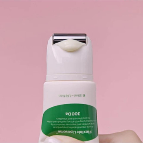 Crema de masaje con rodillo para el cuello con retinal – CKD Retino Collagen Small Molecule 300 Guasha Neck Cream, 50 ml