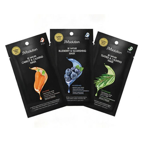 Set de mascarillas faciales JMSOLUTION Be Nature Complete Care Set (12 mascarillas)