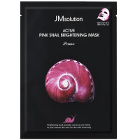 Mascarilla ultrafina con mucina de caracol JMsolution Active Pink Snail Brightening Mask Prime  30ml