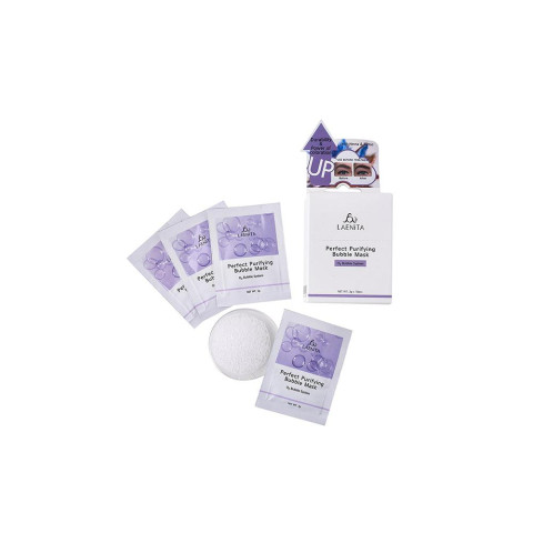 Mascarilla de burbujas de oxígeno LAENITA Perfect Purifying Bubble Mask 2 g × 10 unidades