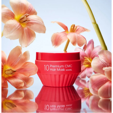 Mascarilla capilar reparadora con aminoácidos MASIL 10 Premium CMC Hair Mask 300ml
