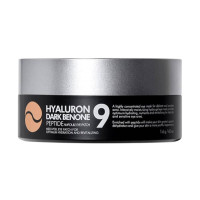 Parches iluminadores para el contorno de ojos con péptidos MEDI-PEEL Hyaluron Dark Benone Peptide 9 Ampoule Eye Patch