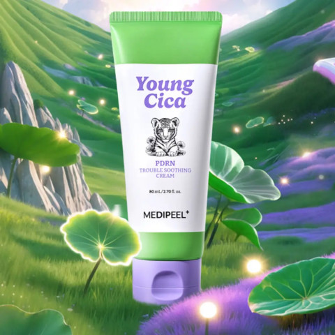 Crema calmante MEDIPEEL Young Cica PDRN Trouble Soothing Cream 80 ml