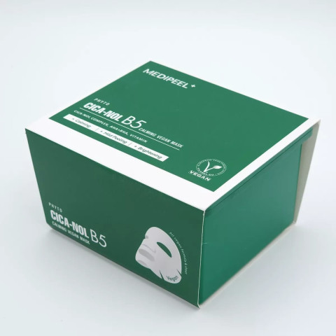 Mascarilla calmante con complejo de centella y pantenol — MEDIPEEL Phyto Cica-Nol B5 Calming Vegan Mask