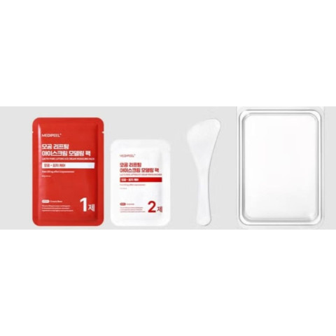 Mascarilla modeladora lifting refrescante — MediPeel Lacto Pore Lifting Ice Cream Modeling Pack, 60 g + 6 g