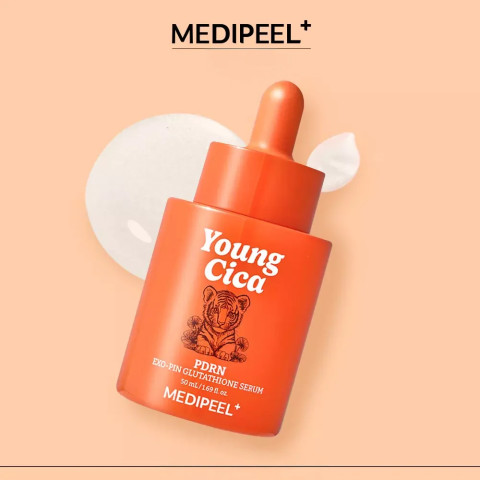 Suero alclarador MEDIPEEL Young Cica PDRN Exo-Pin Glutathione Serum 50 ml