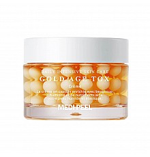 Crema antiedad en cápsulas con extracto de gusano de seda dorado MEDIPEEL Gold Age Tox Cream  50 ml