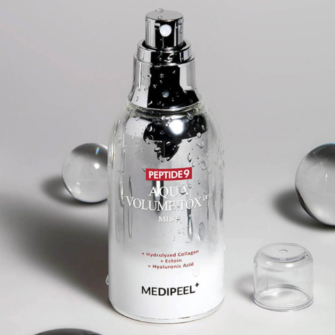  Bruma facial hidratante con péptidos para la firmeza de la piel MEDI-PEEL Peptide 9 Aqua Volume Tox Mist PRO, 50 ml