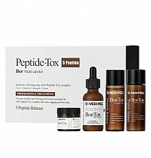 Set Lifting Premium con Efecto Botox – MEDIPEEL Peptide-Tox 5 Peptide Bor Multi Care Kit
