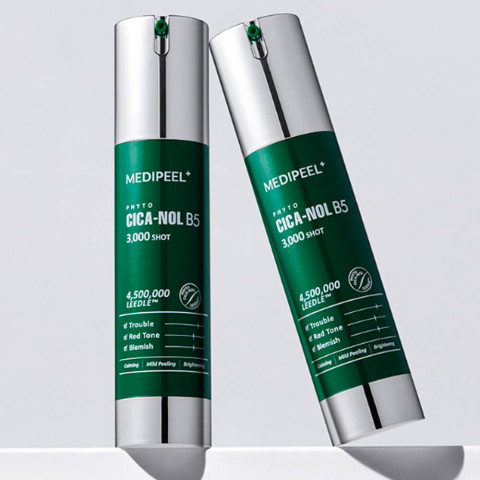 Sérum exfoliante suave con espículas y centella MEDIPEEL Phyto Cica-Nol B5 3000 Shot Serum 50 ml