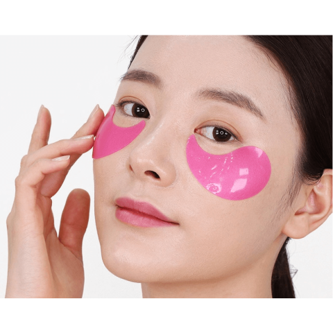 Parches para ojos con extracto de rosa y péptidos — Medi-Peel Hyaluron Rose Peptide 9 Ampoule Eye Patch