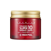  Crema facial nocturna rejuvenecedora con colágeno Medi-Peel Collagen Super10 Sleeping Cream, 70 ml