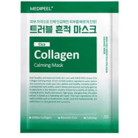 MEDI-PEEL Green Cica Collagen Calming Mask 30 ml - Mascarilla calmante de tejido con centella y colágeno