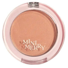 Iluminador facial MINIMERRY Blossom Cheek Shimmer tono 10 Apricot