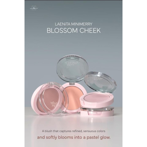 Colorete facial MINIMERRY Blossom Cheek tono 05 Cappuccino