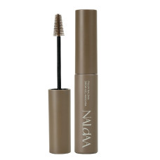 Máscara de cejas en gel PULUK Brow Gel Mascara NALDAA tono Gray Brown
