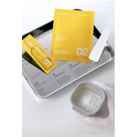 Mascarilla de alginato con vitamina С MEDIHEAL Derma Modeling Pack Vitamin C 