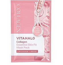 VITAHALO Collagen Essential Skin Fit Mask Pack 22 ml – mascarilla de tejido con colágeno