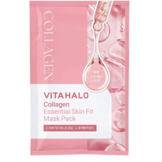 VITAHALO Collagen Essential Skin Fit Mask Pack 22 ml – mascarilla de tejido con colágeno