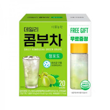 Kombucha diaria con uva verde DaCha NongWon Daily Kombucha Green Grape 20