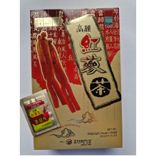 Té con raíz de ginseng rojo coreano - Korean One Ginseng Tea 100 uds.