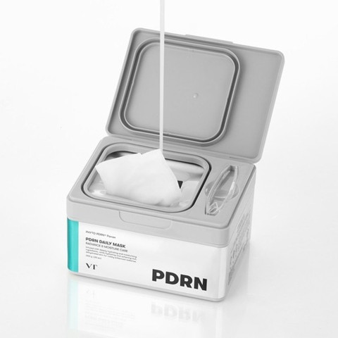 Mascarilla de tela con PDRN para luminosidad e hidratación profunda — VT Cosmetics PDRN Daily Mask