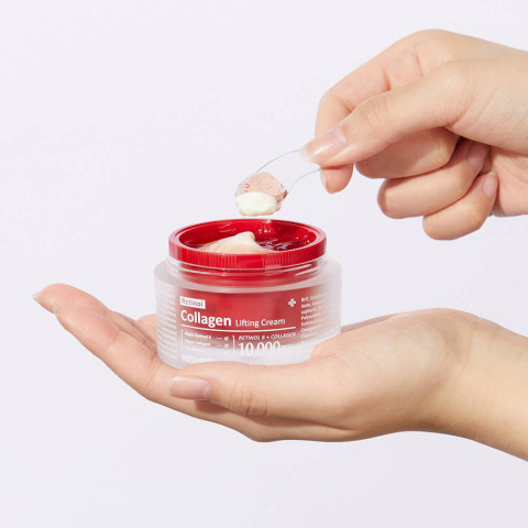 Crema-gel lifting rejuvenecedor con retinol y colágeno - MEDIPEEL Retinol Collagen Lifting Cream, 50 ml
