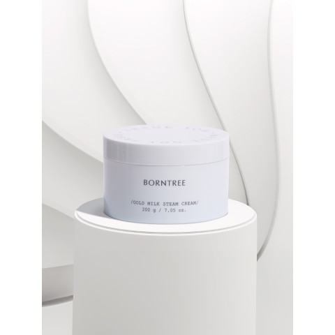 Сrema hidratante Borntree Gold Milk Steam Cream, 200 ml