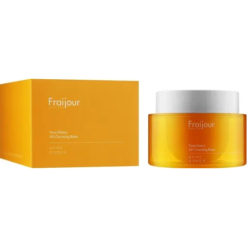Bálsamo Limpiador Hidrofílico con Extracto de Yuzu y Miel - Fraijour Yuzu Honey All Cleansing Balm, 50 ml