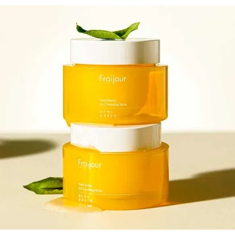 Bálsamo Limpiador Hidrofílico con Extracto de Yuzu y Miel - Fraijour Yuzu Honey All Cleansing Balm, 50 ml