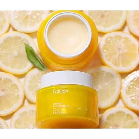 Bálsamo Limpiador Hidrofílico con Extracto de Yuzu y Miel - Fraijour Yuzu Honey All Cleansing Balm, 50 ml